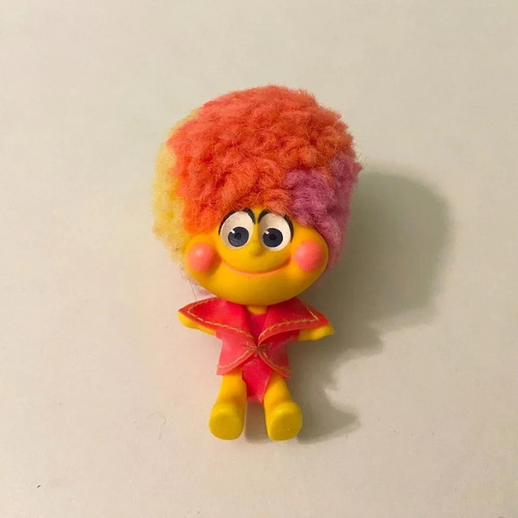 Vintage 1969 Mattel Upsy Downsy Flossy Glossy Doll Playset with Board Damaged - Picture 9 of 16